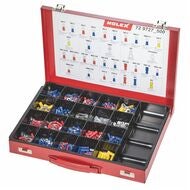 Sats med kabelskor, stift och skarvdon, utan presstång 500