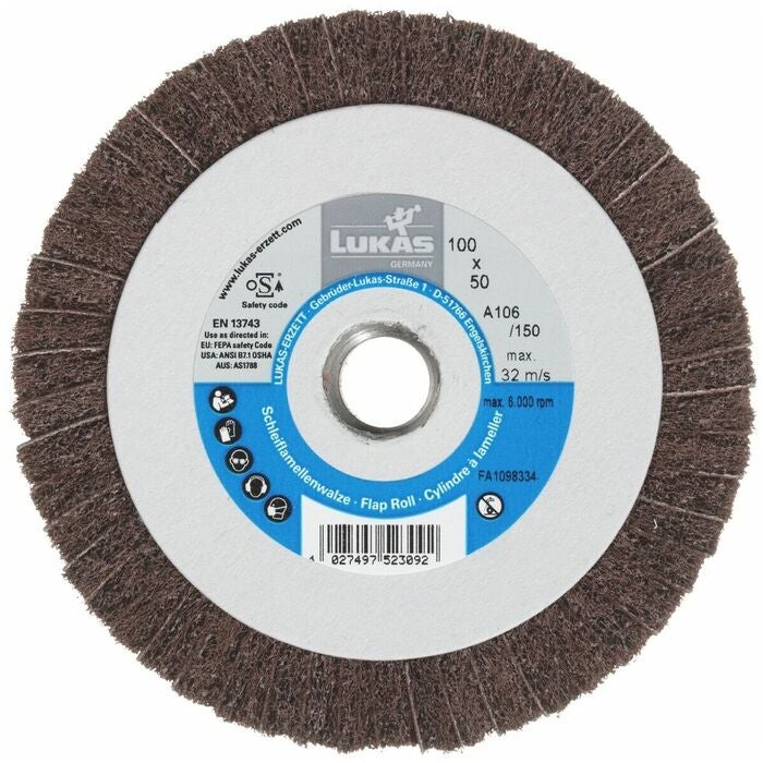 Lamellslipvals M14 slipnylon/väv 80CRS