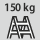 Bärförmåga stegteknik: 150 kg