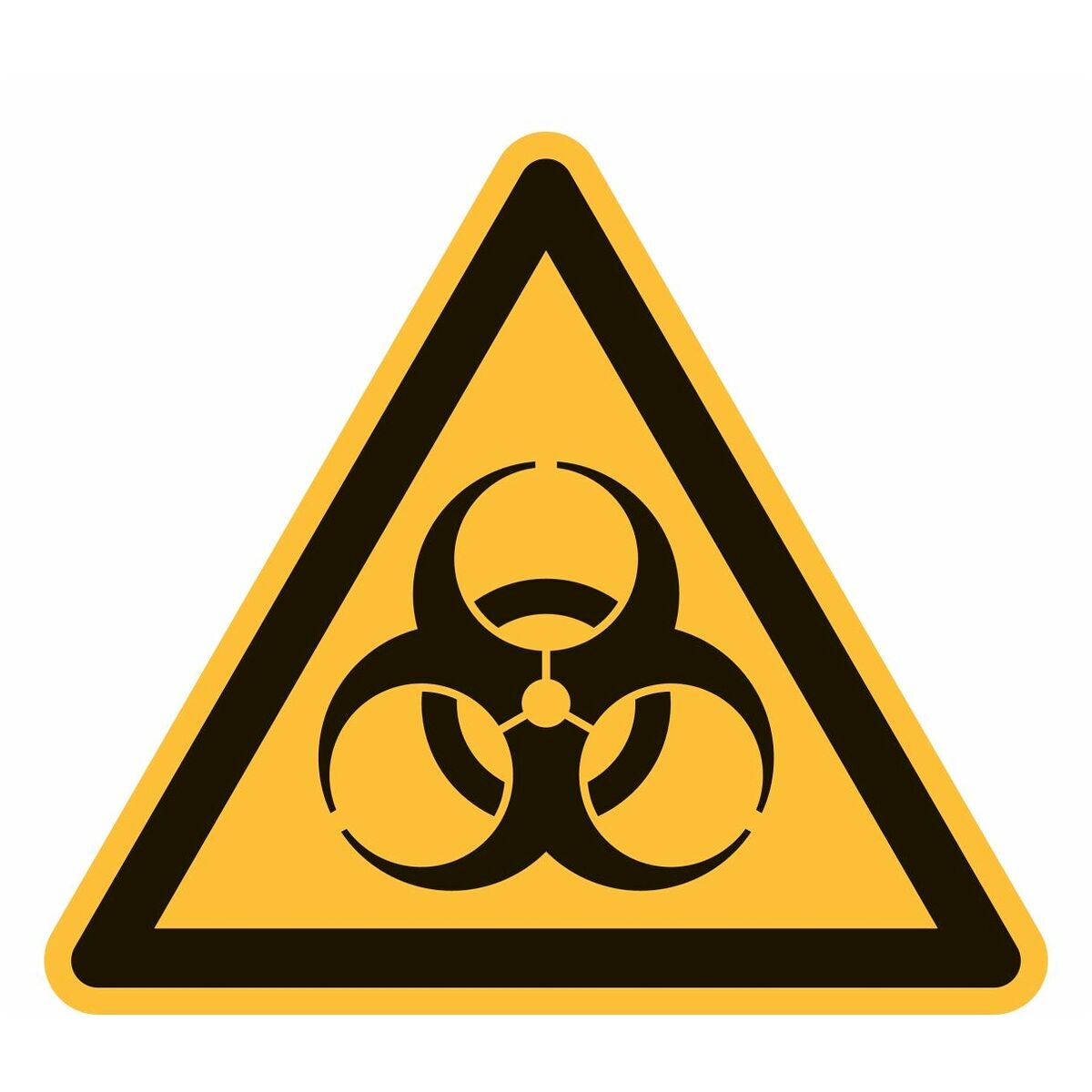 Varningsskyltar Varning för biologisk risk