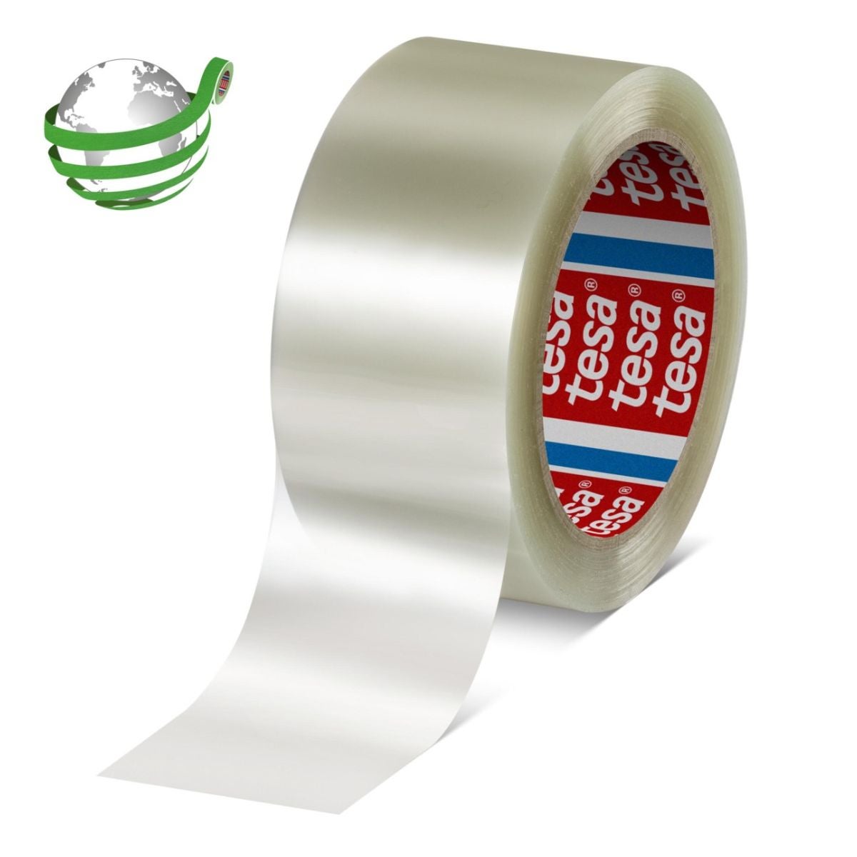 Återvunnen förpackningstejp transparent