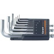 Sexkantvinkelskruvdragarsats med sfäriskt huvud förkromad