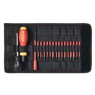 Sortiment momentskruvdragare TorqueVario ®-S electric, 19 delar Helt VDE-isolerad