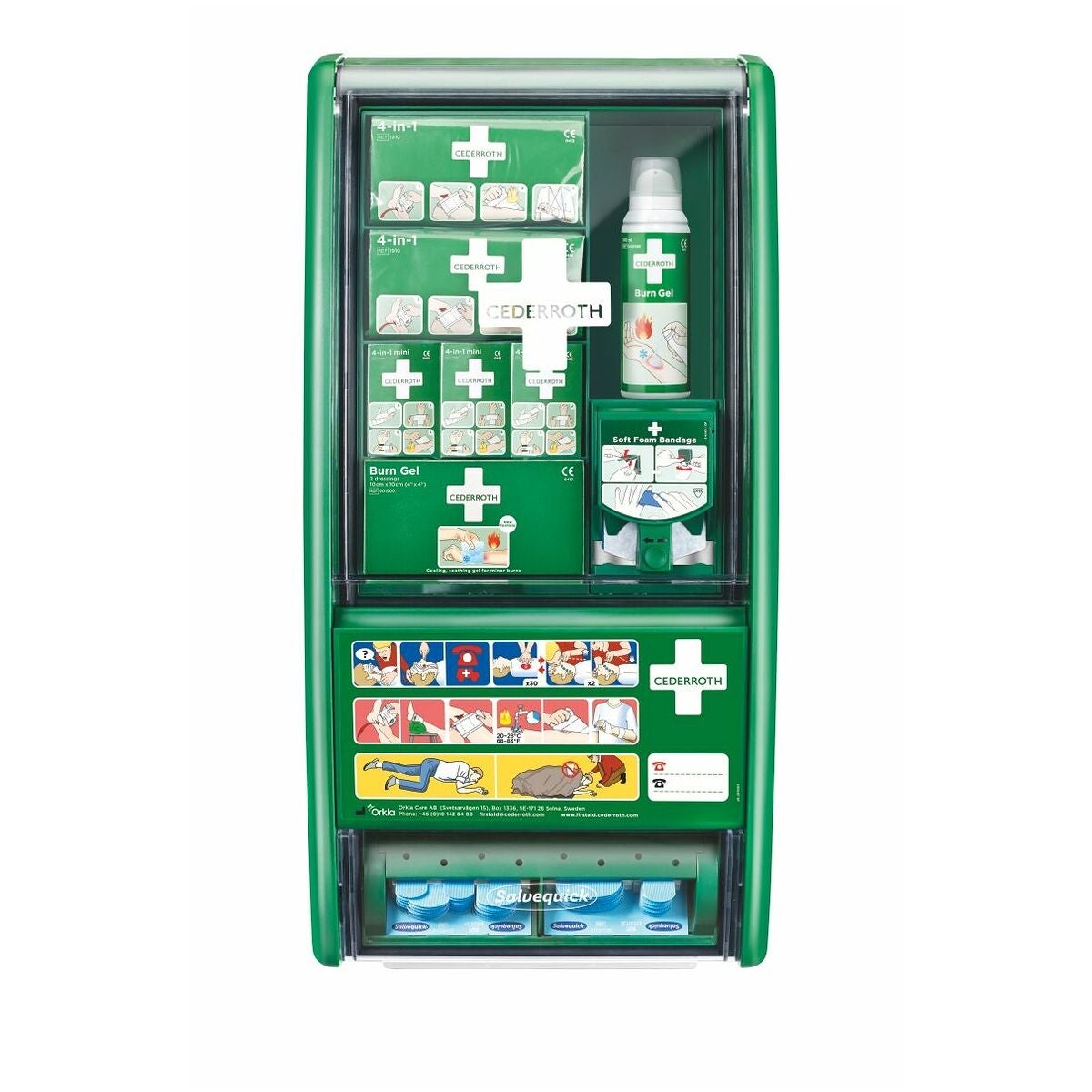 Första hjälpen-station BURN