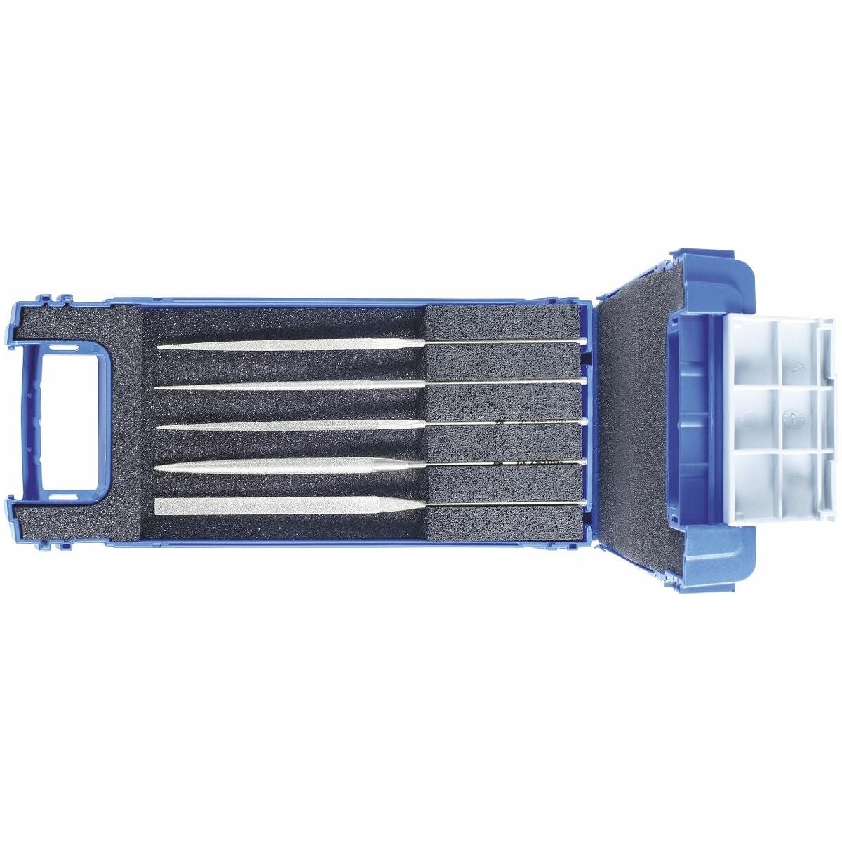 Sats med diamantnålfilar, 5 delar, 140 mm