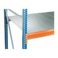 Hyllplan av stålpanel Bredd 2140 mm