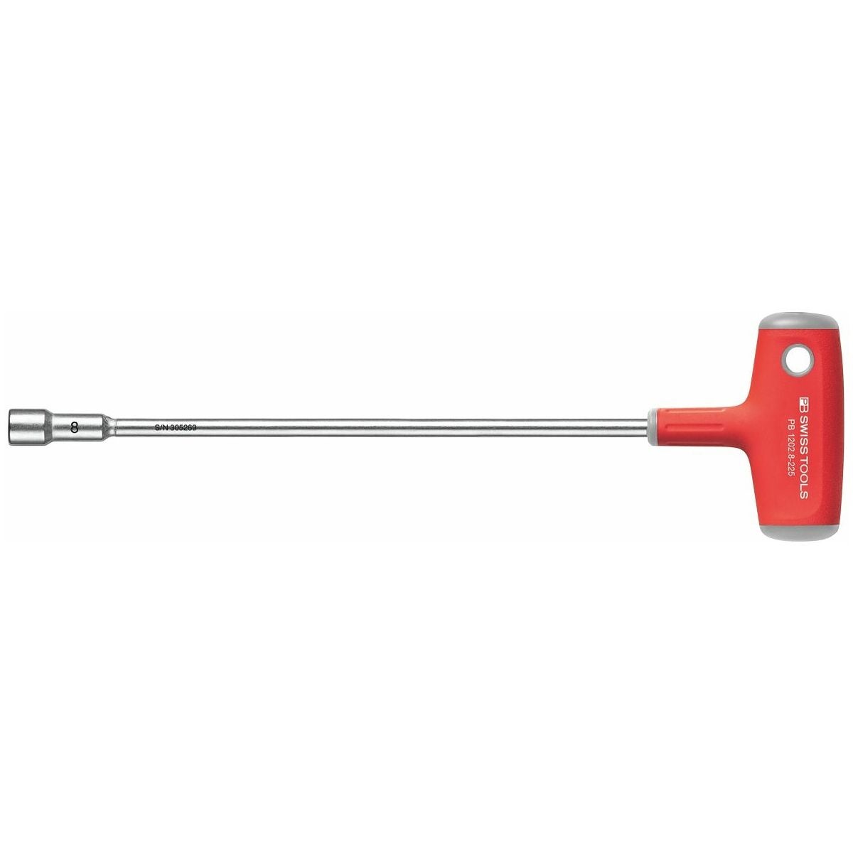 Hylsskruvmejslar med T-handtag, klinglängd 200 mm 6 mm