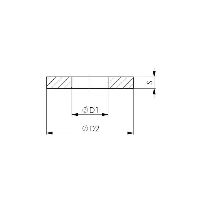 Underläggsbricka M10