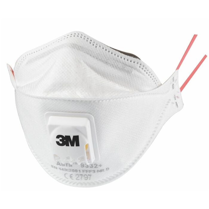 Andningsskyddsmasker, sats Aura Serie 9300+ P3V_BULK