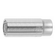 Hylsnyckelhylsa för tändstift 3/8 tum 16 mm