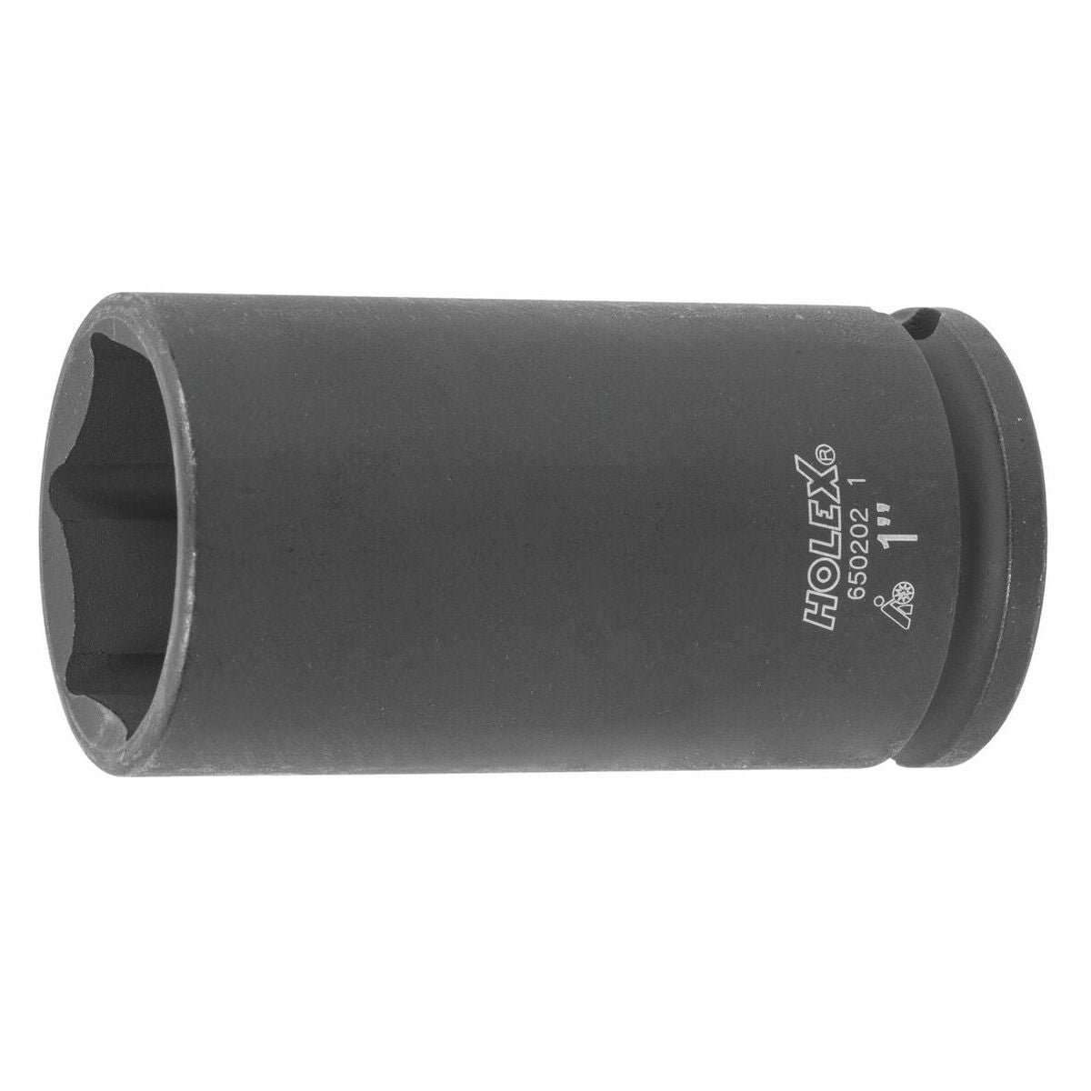 IMPACT-hylsnyckelinsats sexkant, 3/8 tum, lång utförande med tumdimensioner