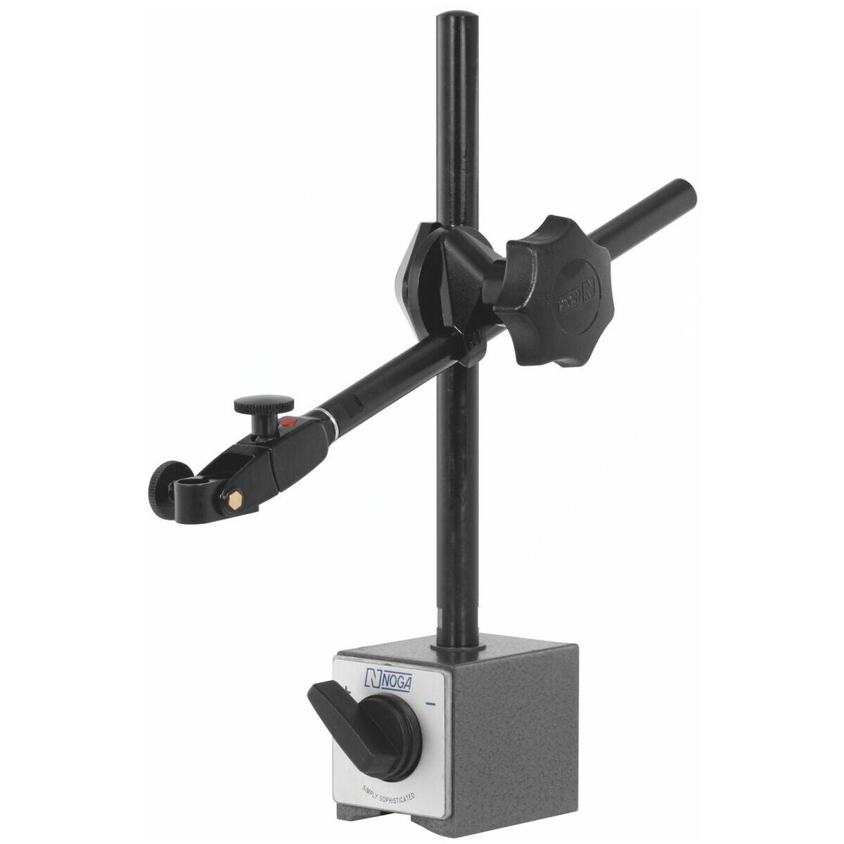 Magnetmätstativ med fininställning på stången