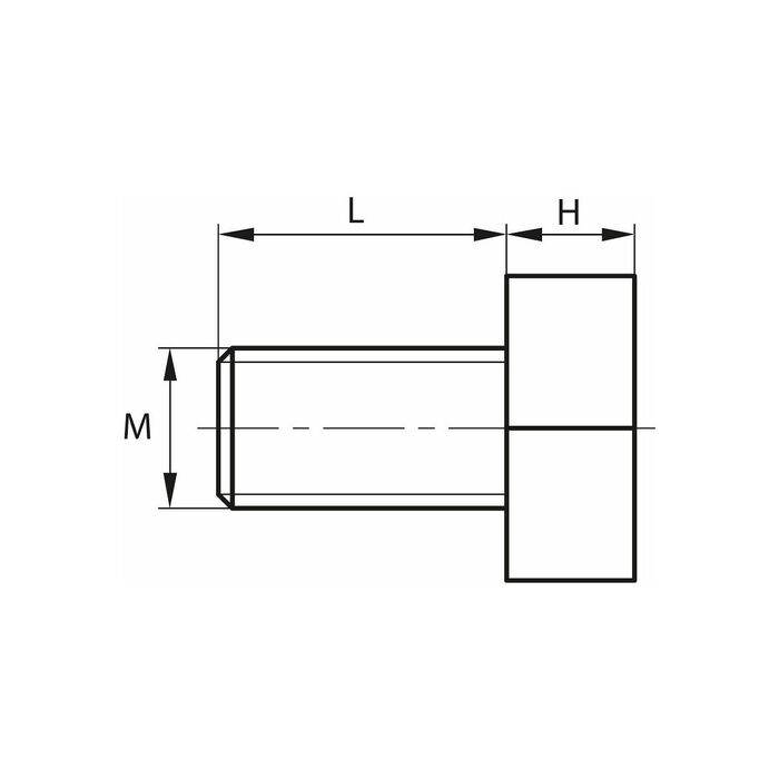 Excenter-spännklämma M12