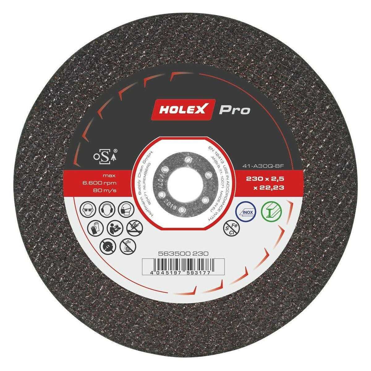 HOLEX Pro kapskiva ”2 i 1” 230 mm