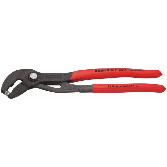 Tång för fjäderbandklämmor 250 mm
