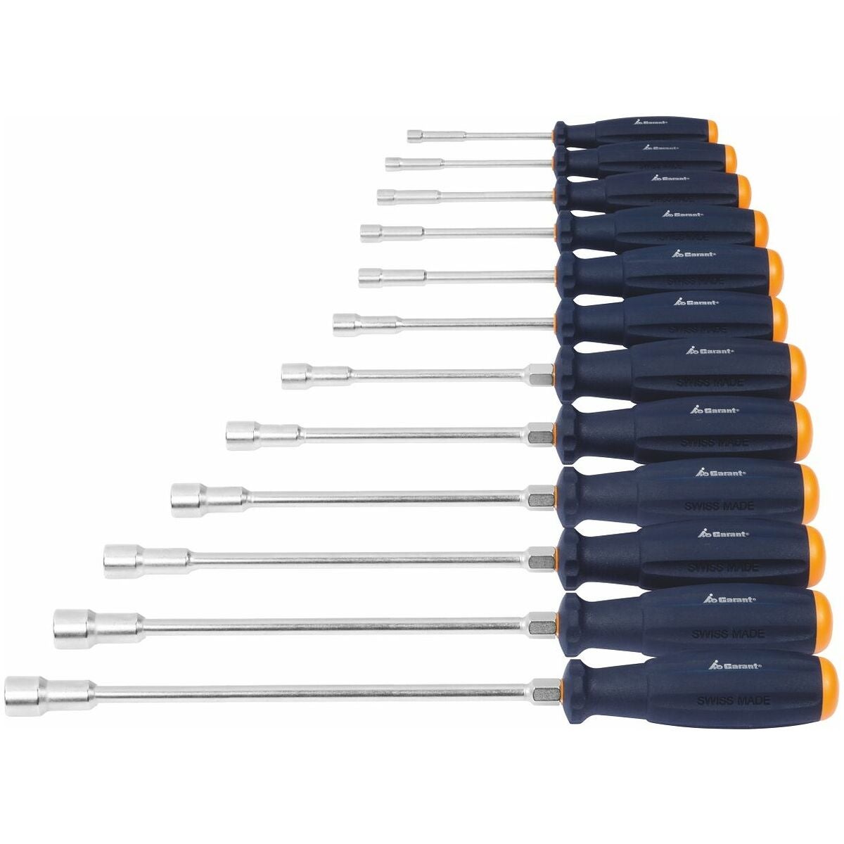 Hylsnyckelsats med 2K-Haptoprene-handtag