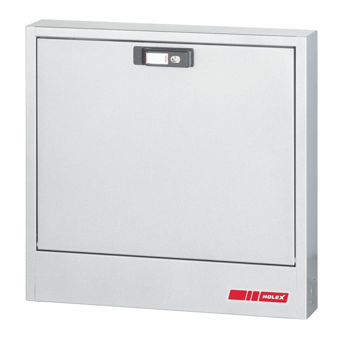 Låsbar laptoplåda för väggmontering