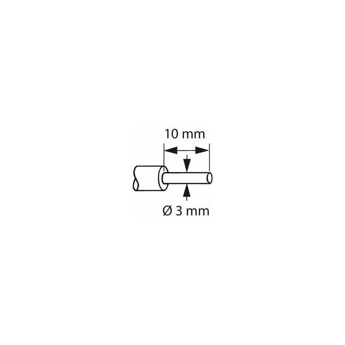 Digital bygelmikrometer med förskjutna mätytor 0-25 mm