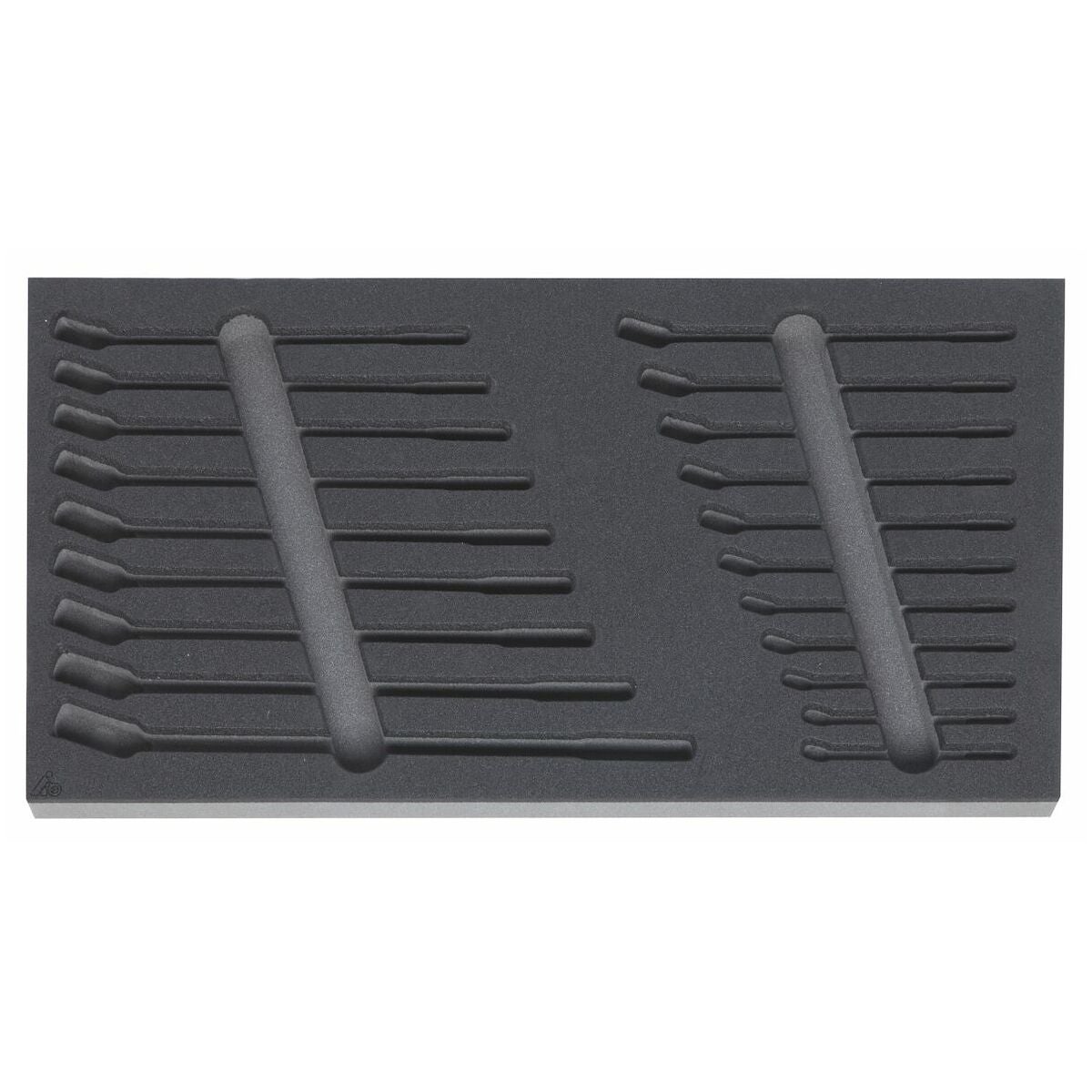 Cellplastinsats för verktygssatser 952505