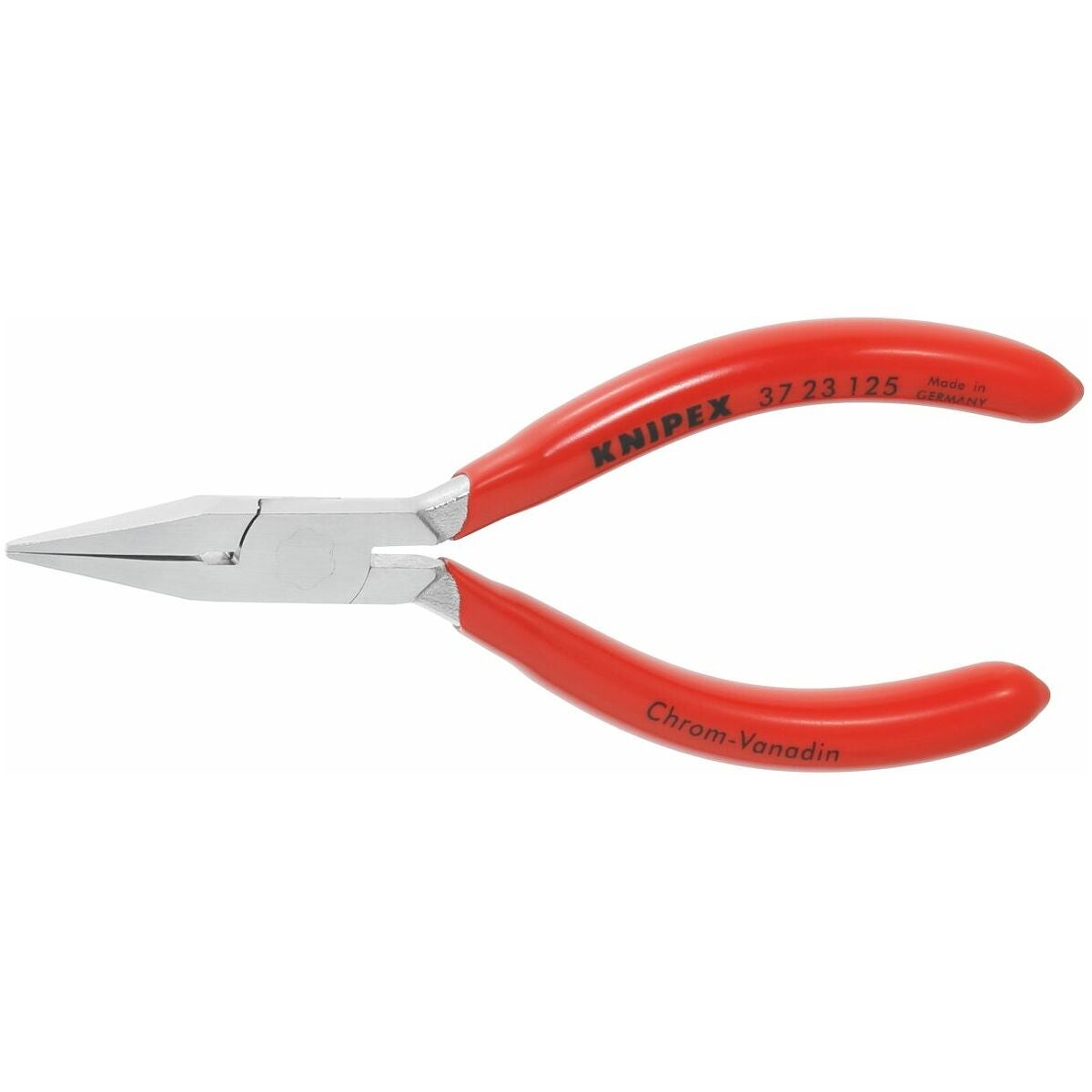 Finmekanikertång, förkromad flat/spetsig