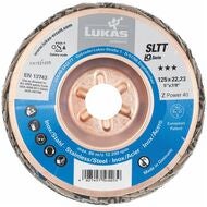 Lamellrondell SLTT (ZA-Power), plan-konvex för stål och rostfritt stål 40