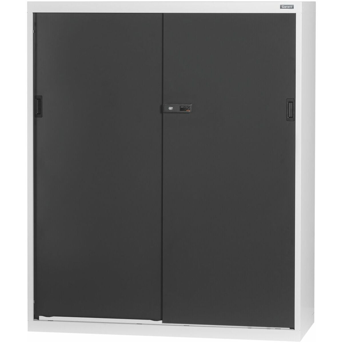 Basskåp med skjutdörrar helt av plåt 1500 mm