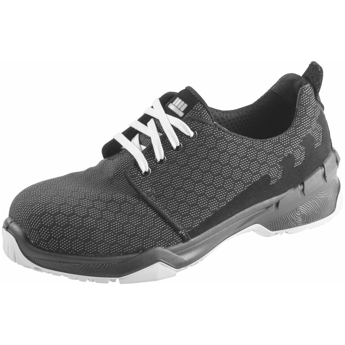 Halvsko svart/vit GINGER ESD, S2 NB