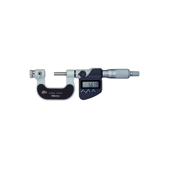 Digital bygelmikrometer för gängmätningar 0-25 mm