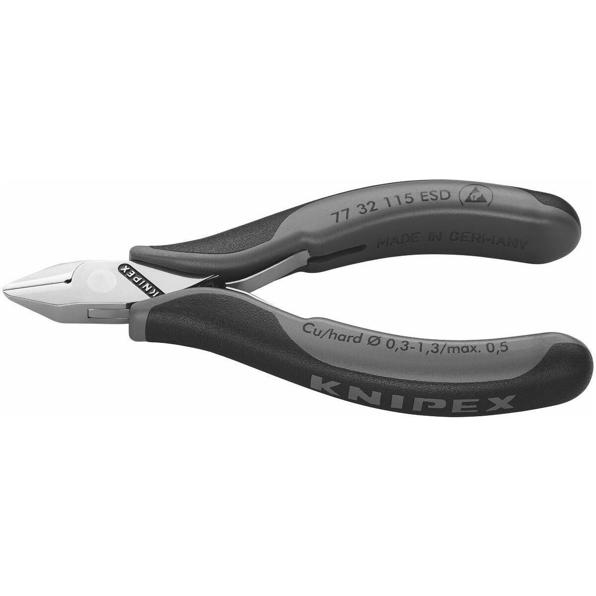 Elektroniksidavbitare spegelpolerad, spetsigt huvud FW