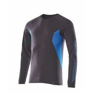 Longsleeve ACCELERATE svartblå / azurblå