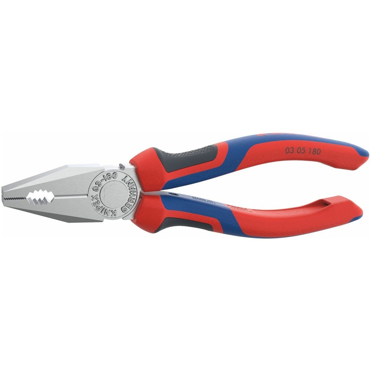 Kombinationstång, förkromad, med grepphylsor