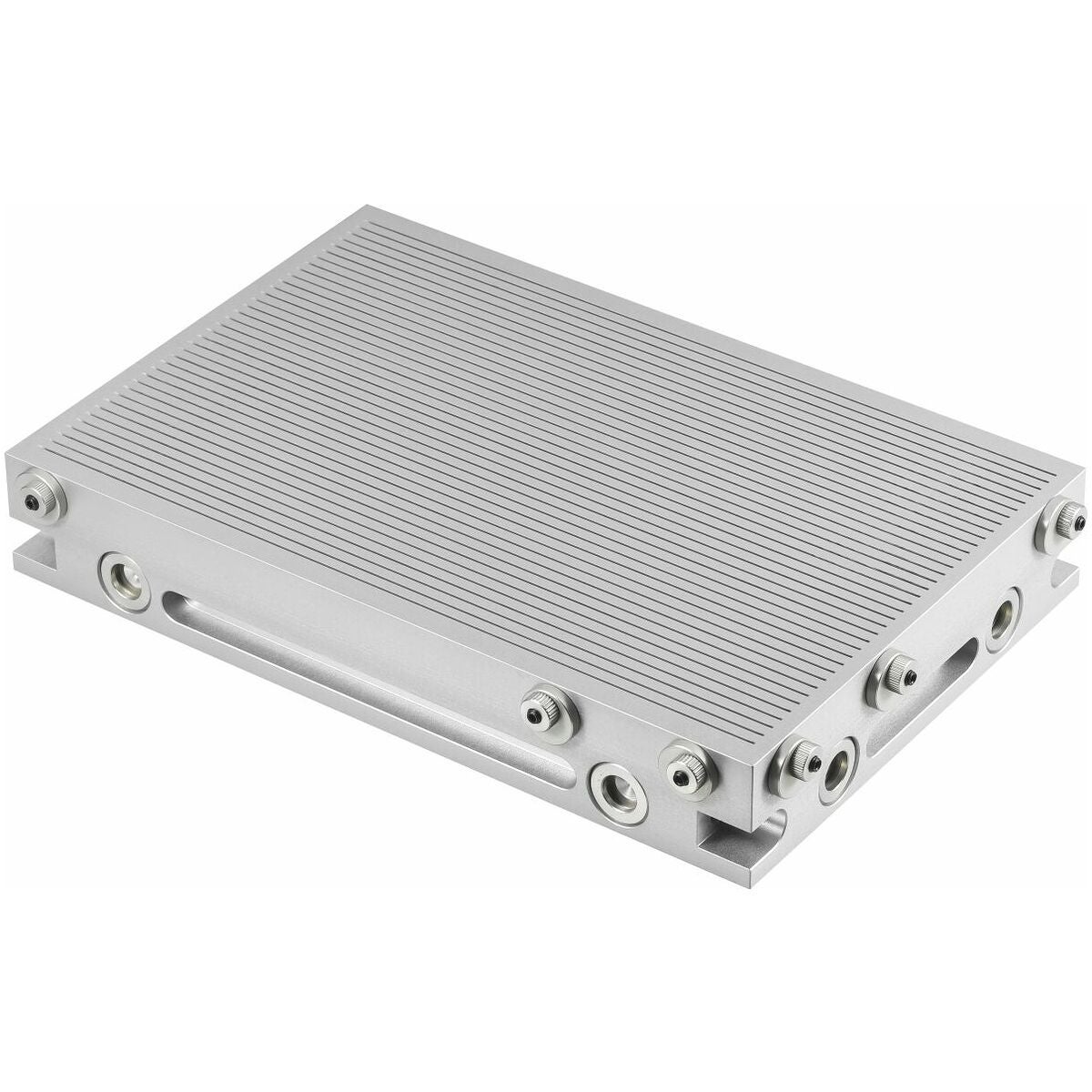 Modulär vakuumplatta med spår