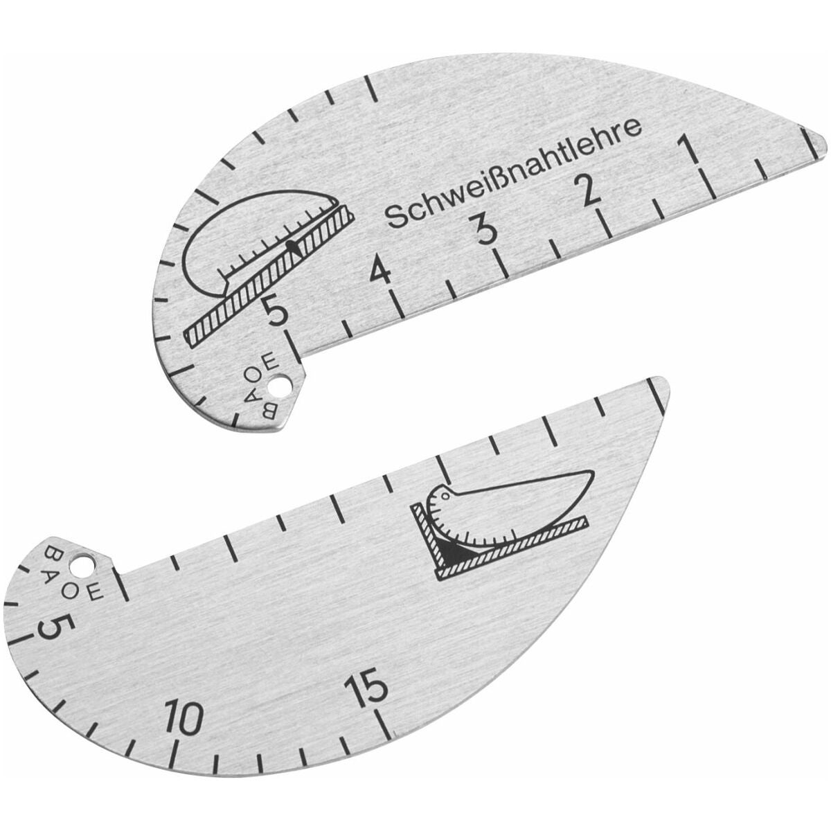 Svetsfogstolk av aluminium