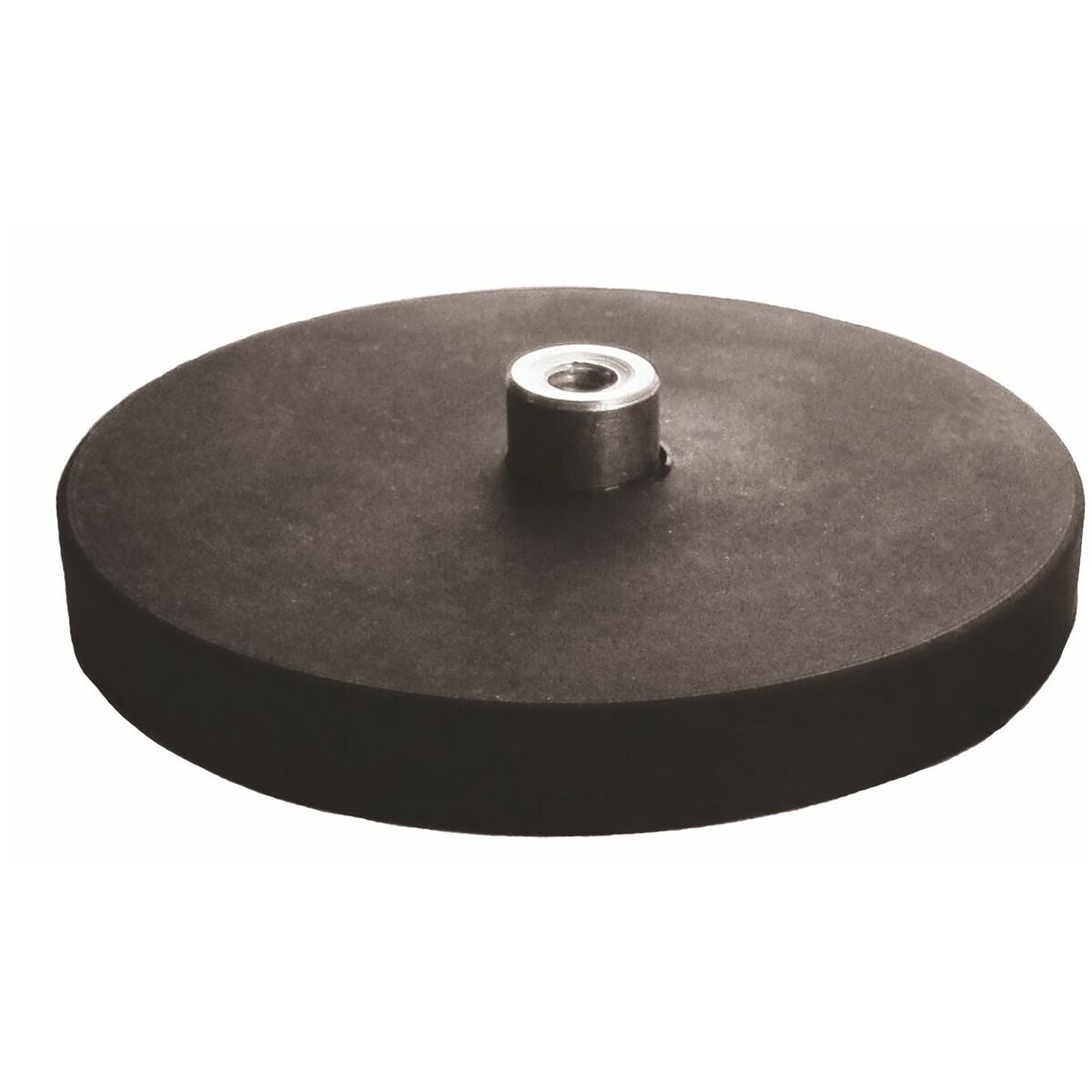 Platt gripmagnet, sats med 2 st med gängbussning Neodym