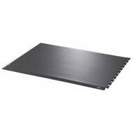 Modulär golvmatta mörkgrå spräcklig