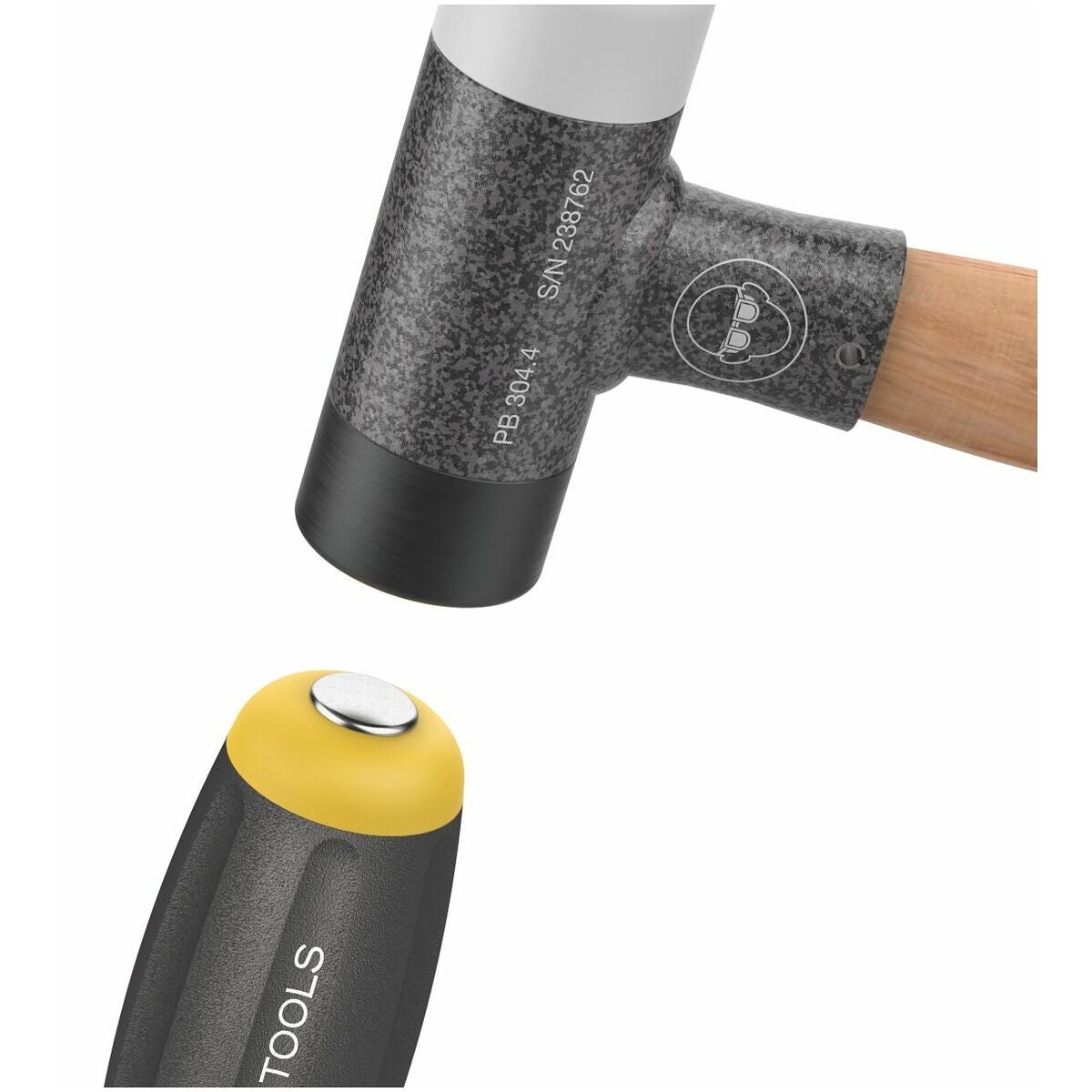 Skruvdragare för spår, med 2K-SwissGrip-handtag och skalle 6,5 mm