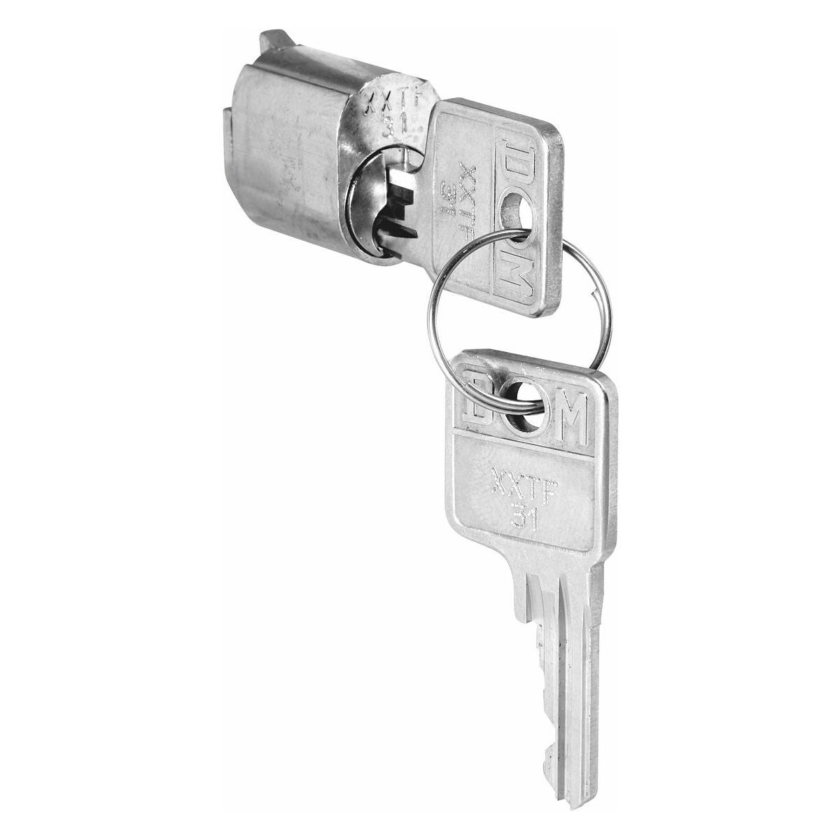 Låssystem/låscylinder med 2 nycklar 1/100