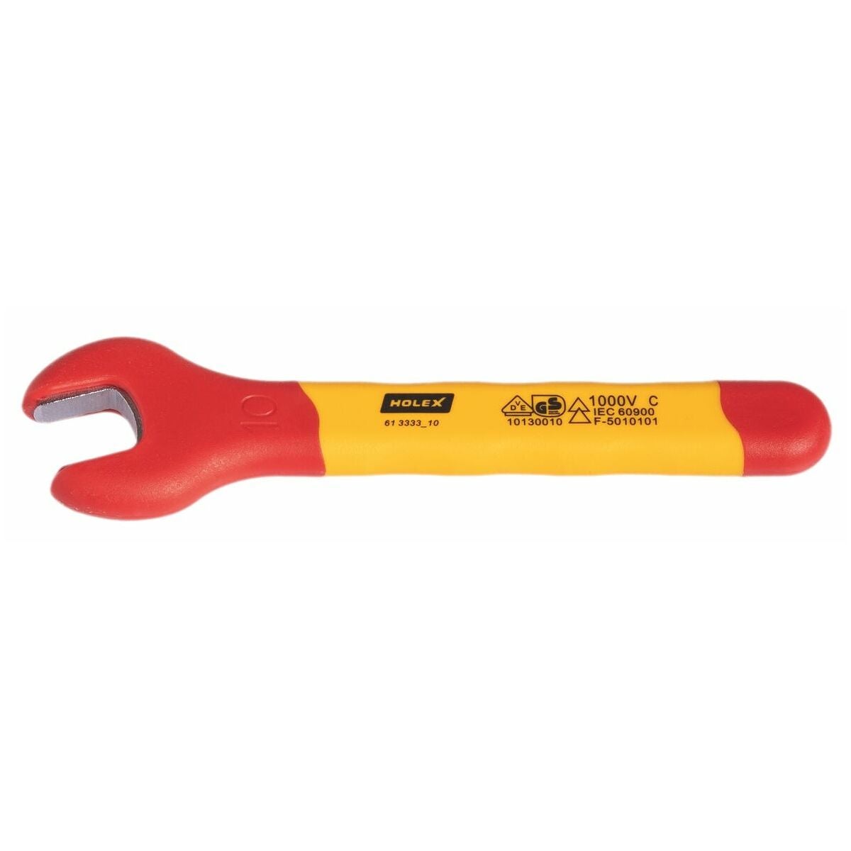 Fast u-nyckel med VDE-isolering isolerad