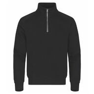 Zip-Sweatshirt Classic svart