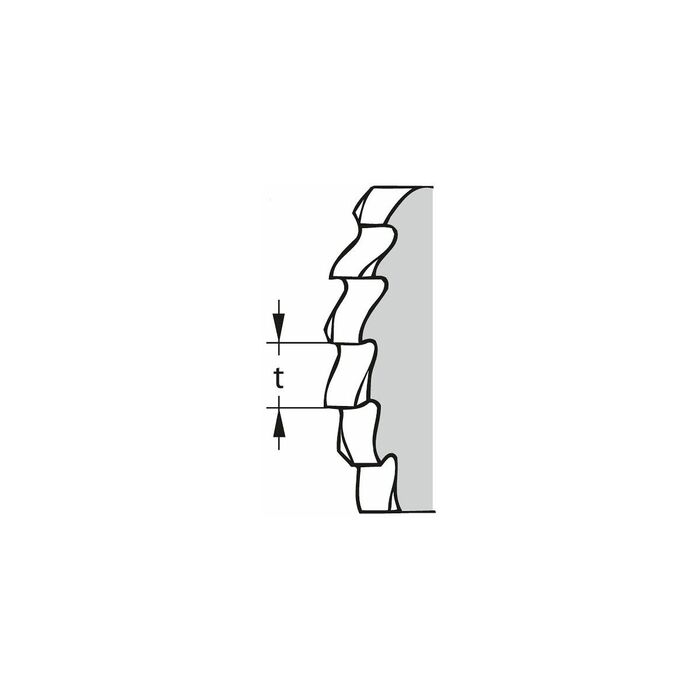 Cirkelsågblad medel 275X2 mm