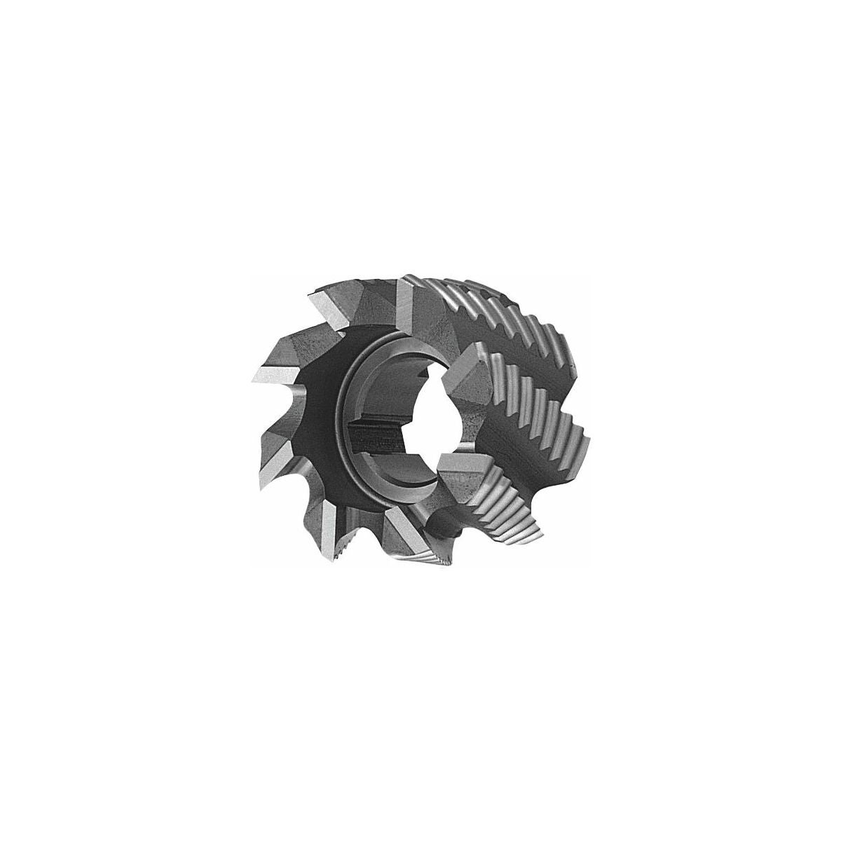 Ändplanskrubbfräs NR obelagd