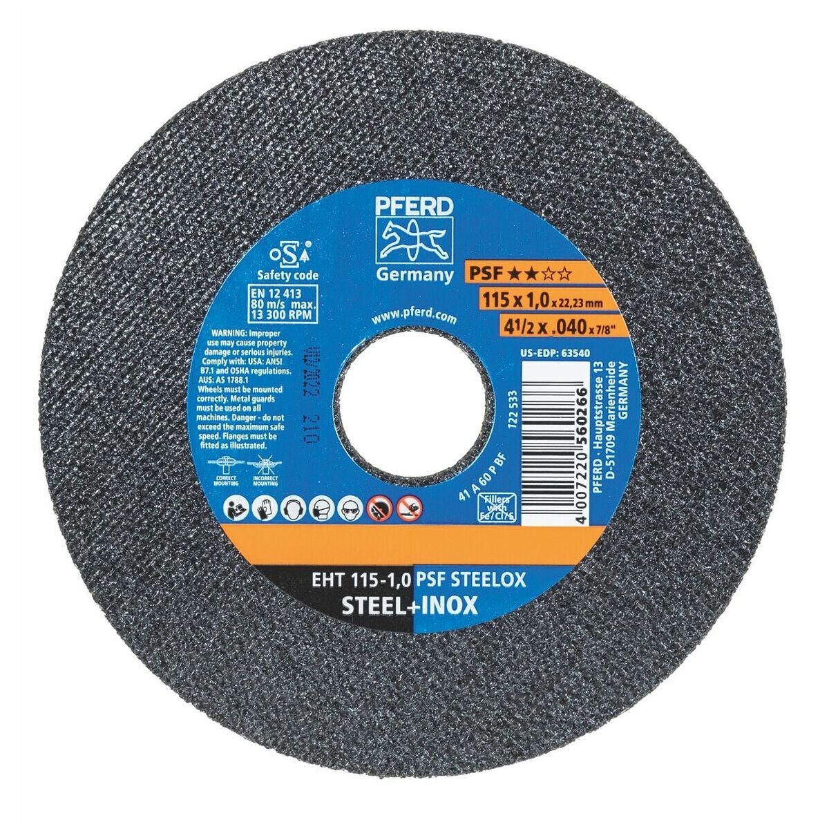 Kapskiva PSF STEELOX EXTRA SMAL