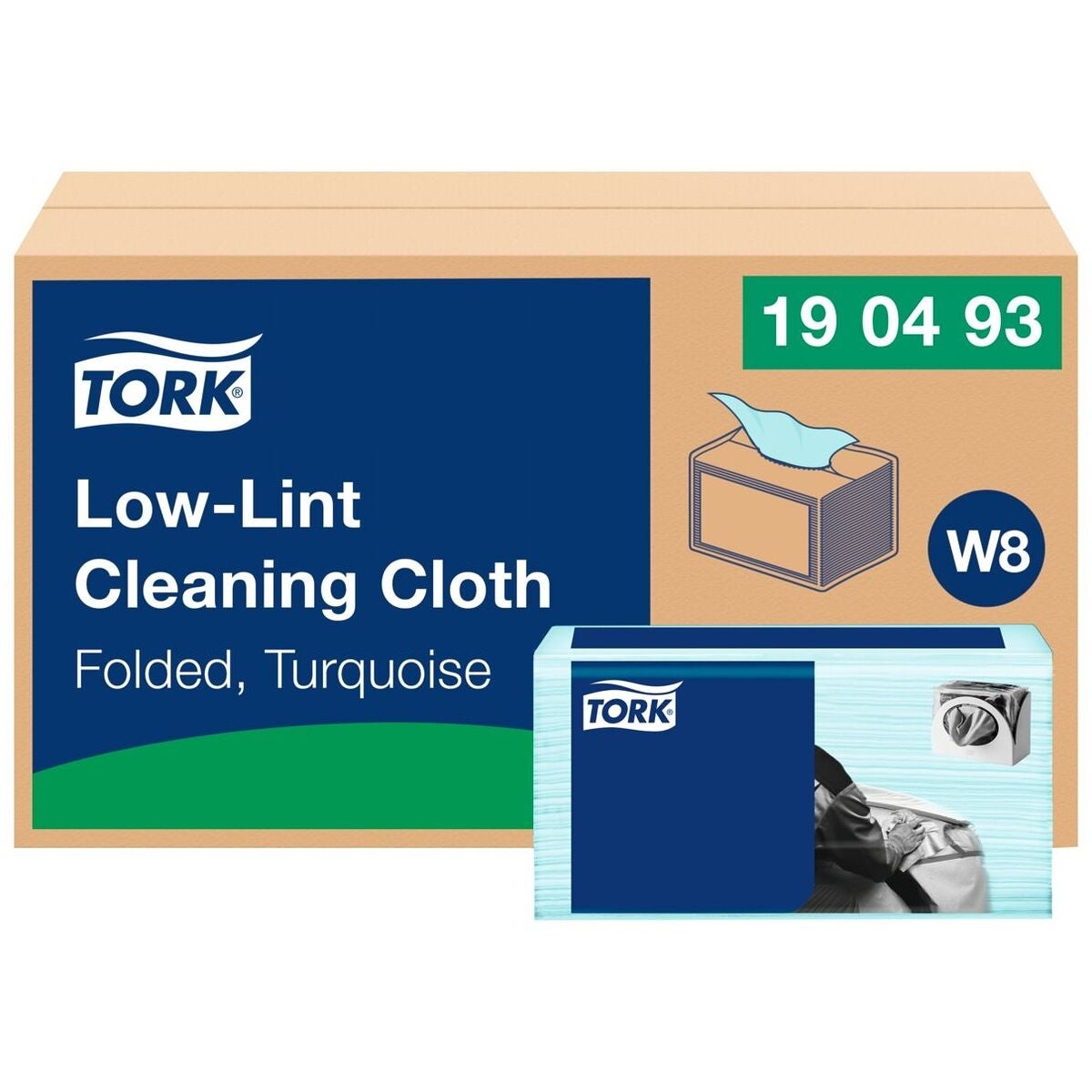 Rengöringsduk Precision, sats Enkeldukar, 8 delar