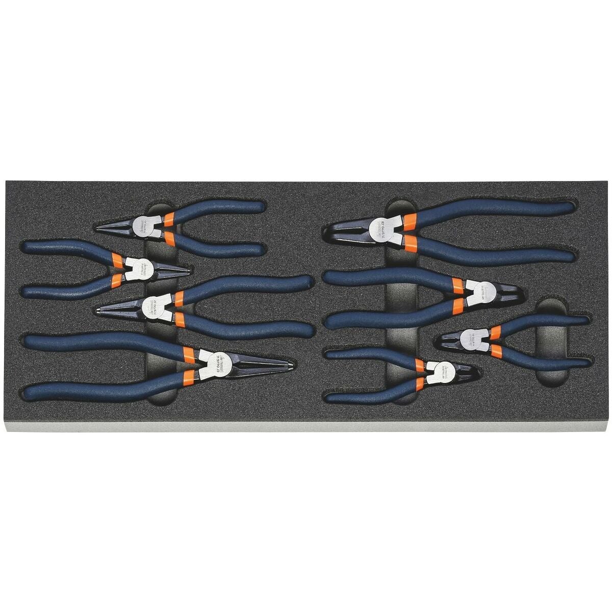 Precisions-låsringstångsats invändig 8