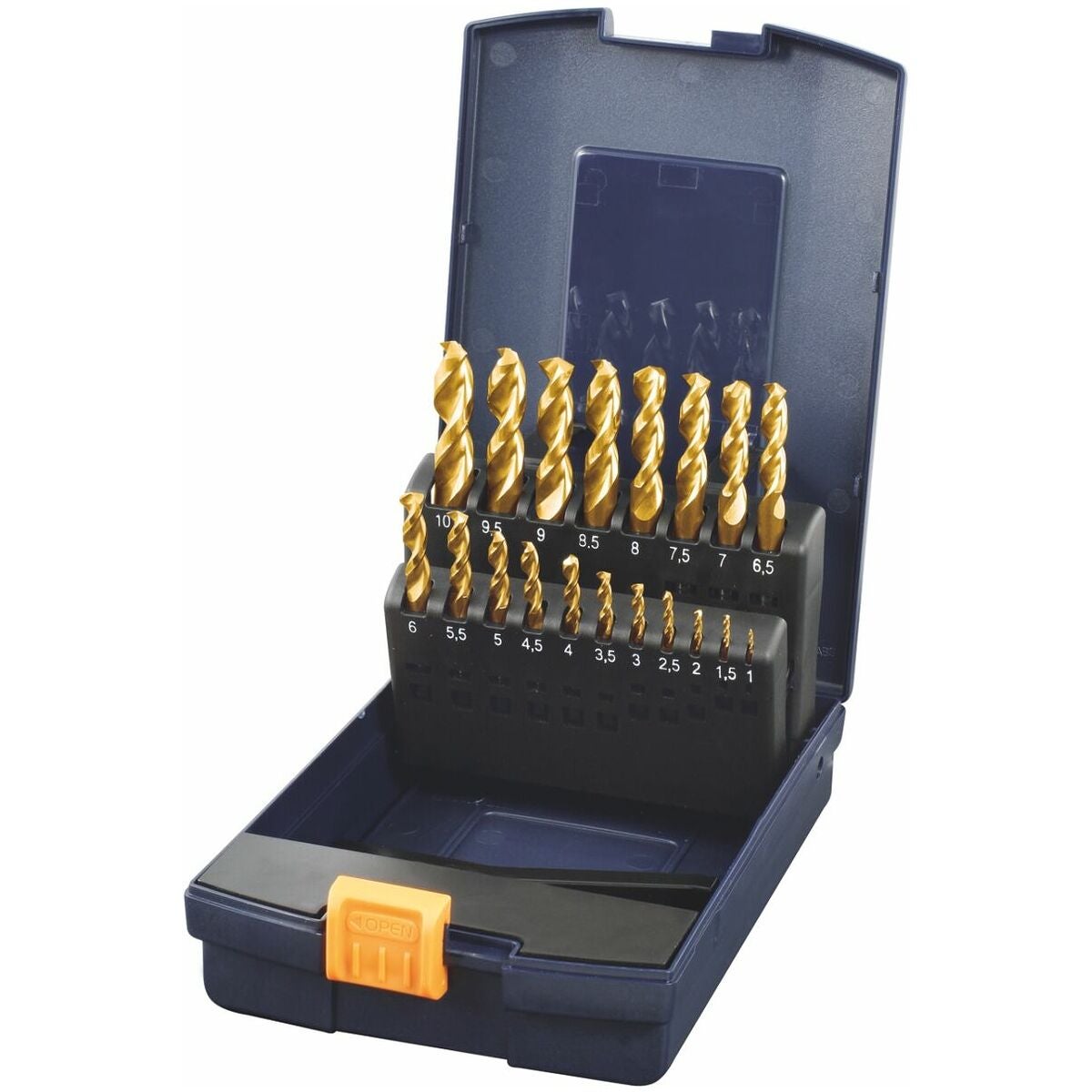 Sats korta borrar HSS/E nr 113230, typ N med kassett TiN