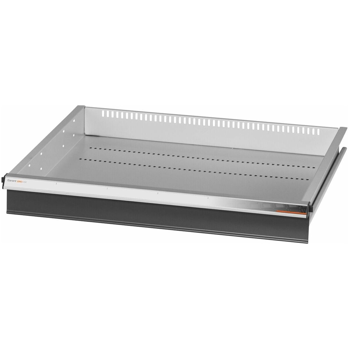 Utdragslåda med enhands enkellådupplåsning, 200 kg 100 mm