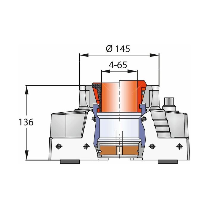 Spännstycke MANOK plus RD65