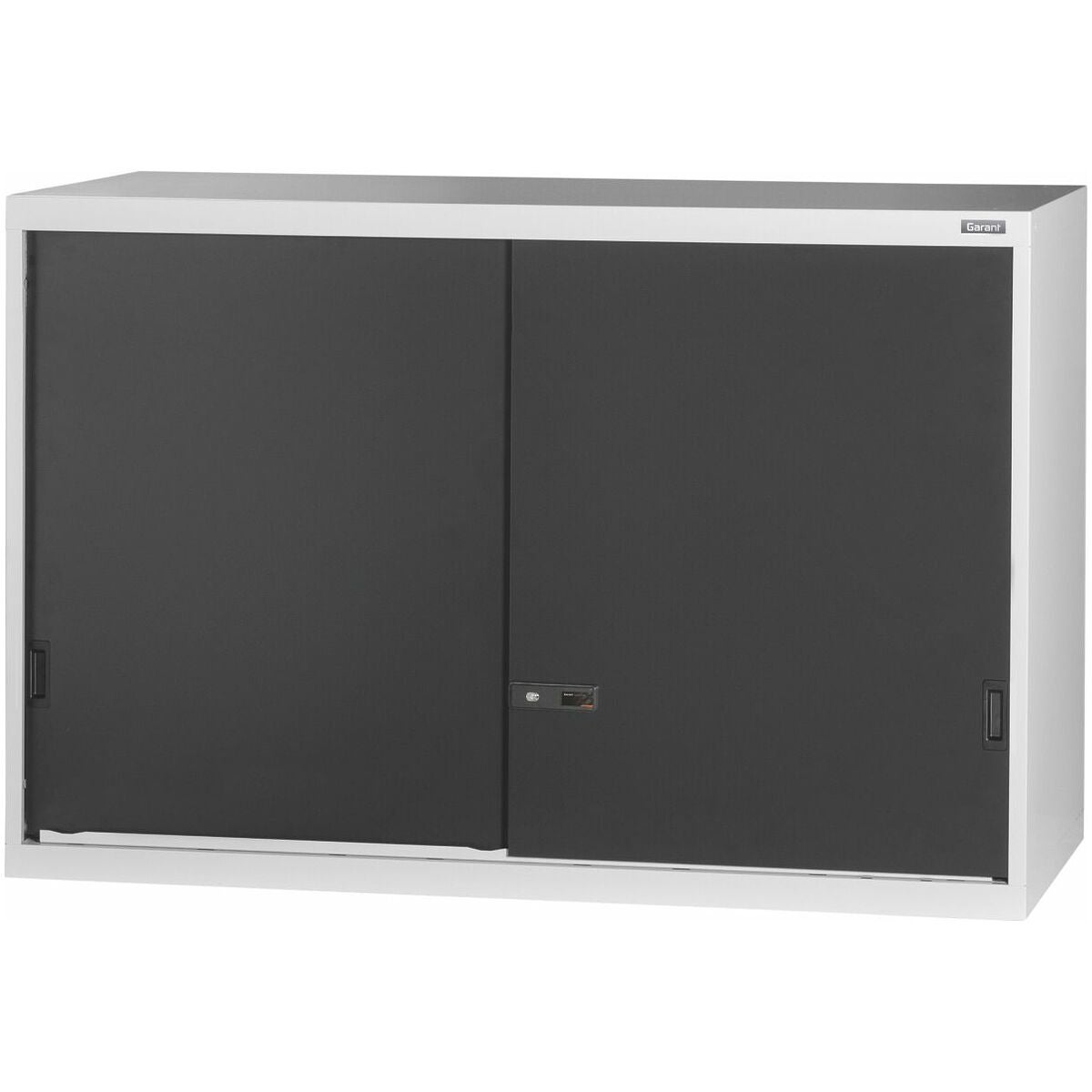 Storvolymöverskåp med skjutdörrar helt av plåt