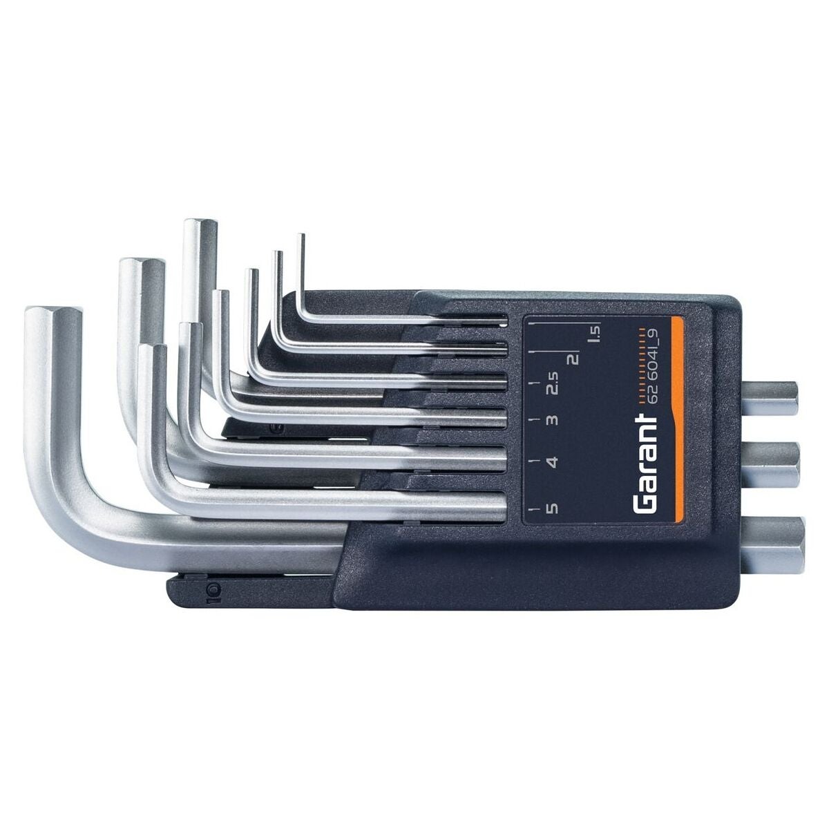 Insexnyckelsats förkromad