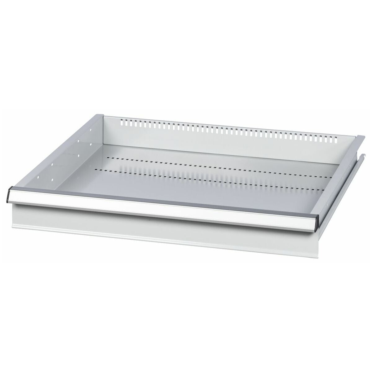 ESD-utdragslåda med enhandsupplåsning av enskilda utdragslådor 50 kg 100 mm